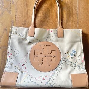Tory Burch Floral Tote Bag